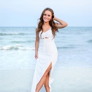 Lulus white dress